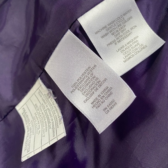 JONES New York Purple Quilted Vest - Picture 4 of 5